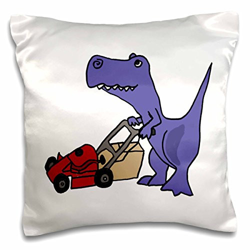 3dRose pc_196243_1 Funny Pregnant Pickle Eating Ice Cream Cone Pillow Case, 16 x 16