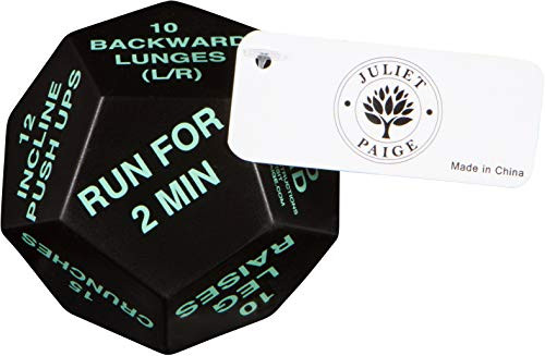 Exercise Dice for Home Fitness Gym Workouts Crossfit WOD Kids Physical Education Bodyweight HIIT and Sports Training - 3 Inches in Diameter Green Beginner Exercise Dice for Home Fitness Gym Workouts Crossfit WOD Kids Physical Education Bodyweight HIIT and Sports Training - 3 Inches in Diameter Green Beginner