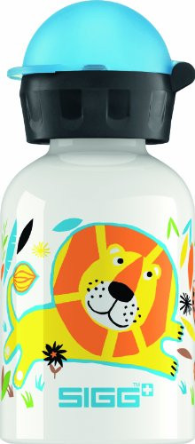 Sigg Jungle Family Water Bottle, White, 0.3-Liter