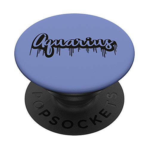 Aquarius astrology zodiac sign PopSockets PopGrip Swappable Grip for Phones and Tablets Aquarius astrology zodiac sign PopSockets PopGrip Swappable Grip for Phones and Tablets