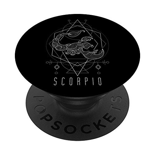 Astrological Symbol Zodiac Sign Scorpio PopSockets Grip and Stand for Phones and Tablets