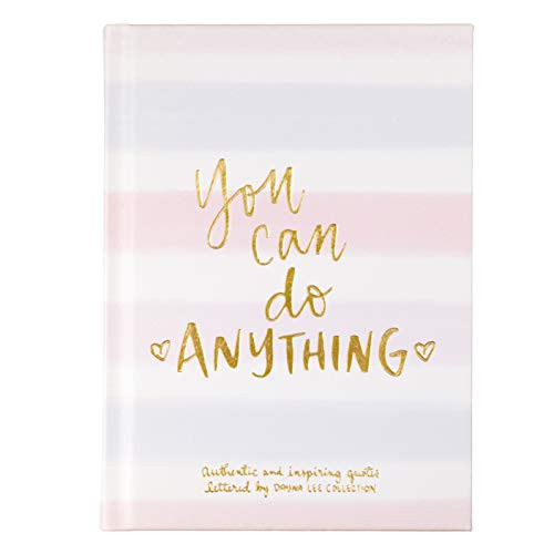 Eccolo Dayna Lee Collection inchYou Can Do Anything Inspirational Journal Hardcover 5x7