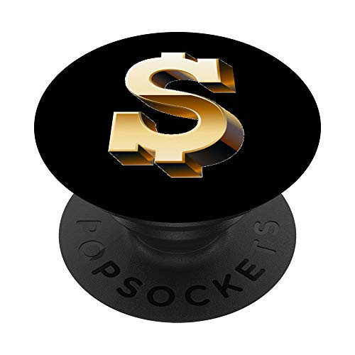 Dollar Sign Money PopSockets PopGrip Swappable Grip for Phones  and  Tablets