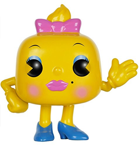 Funko POP Games: Ms. Pac-Man Action Figure