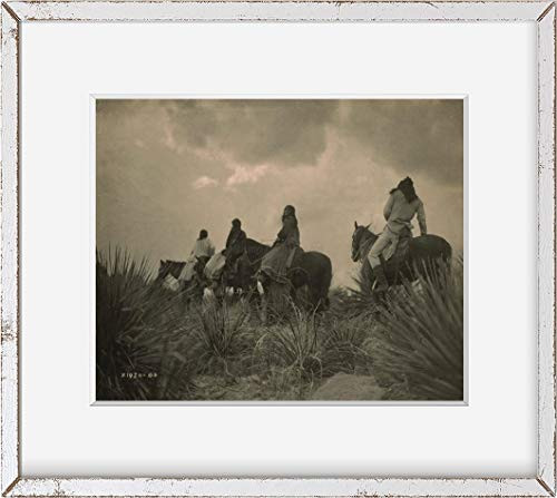 INFINITE PHOTOGRAPHS Photo Before The Storm December 19 c1906 Edward S_ Curtis Apache Indians Horses INFINITE PHOTOGRAPHS Photo Before The Storm December 19 c1906 Edward S_ Curtis Apache Indians Horses