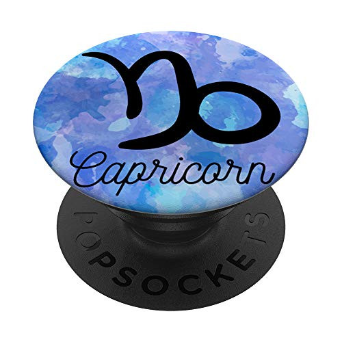 Capricorn Zodiac Sign PopSockets PopGrip Swappable Grip for Phones  and  Tablets