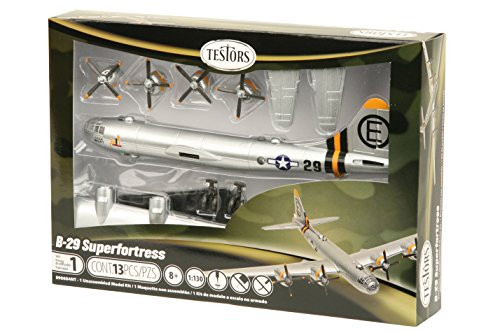 Testors B-29 Superfortress Aircraft Model Kit (1:130 Scale) Testors B-29 Superfortress Aircraft Model Kit (1:130 Scale)