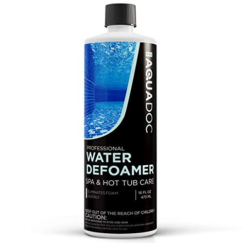 MAV AquaDoc Hot Tub Defoamer  and  Spa Defoamer - Spa Anti Foam for Hot Tub Owners to get The Foam Out for Spa  and  Hot Tub Foam Removal The Defoamer for Hot Tub Water to Keep Spa Foam Down 16oz
