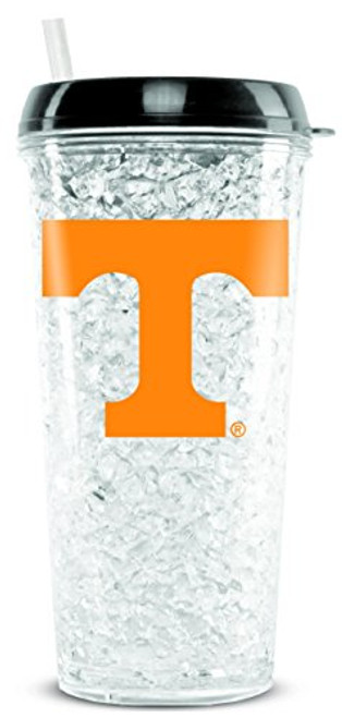 Duck House NCAA Tennessee Volunteers 16oz Crystal Freezer Tumbler with Lid and Straw Duck House NCAA Tennessee Volunteers 16oz Crystal Freezer Tumbler with Lid and Straw