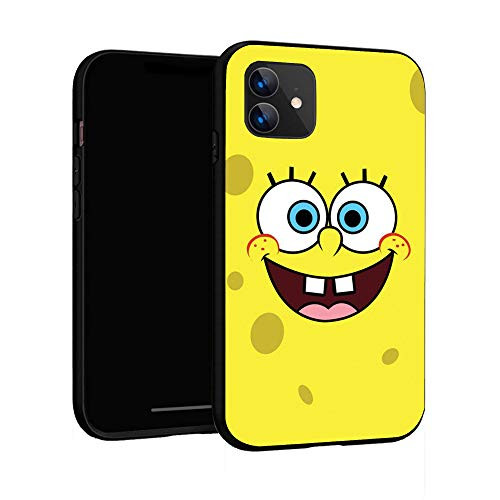N  A iPhone 11 Case Basic Case Plastic Cover for iPhone 11 Sponge-bob