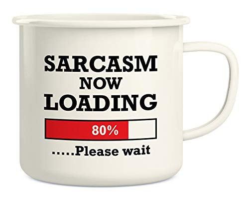 Retreez Sarcasm Now Loading Please Wait 16 Oz Enamel Stainless Steel Metal Camping Campfire Coffee Mug - Funny Sarcasm Sarcastic Inspirational birthday gift for friend coworker sister brother dad mom Retreez Sarcasm Now Loading Please Wait 16 Oz Enamel Stainless Steel Metal Camping Campfire Coffee Mug - Funny Sarcasm Sarcastic Inspirational birthday gift for friend coworker sister brother dad mom