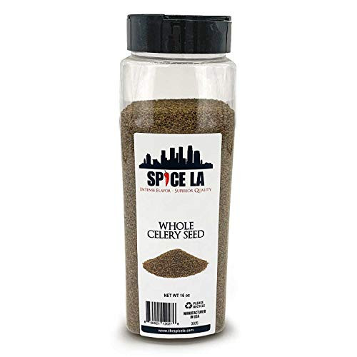 Spice LA Whole Celery Seed 16 oz Kosher and Non-GMO Spice LA Whole Celery Seed 16 oz Kosher and Non-GMO