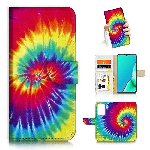 for Samsung Note 20 Ultra Galaxy Note 20 Ultra Designed Flip Wallet Phone Case Cover A21637 Tie Dye