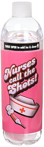 Spoontiques Nurse Acrylic Water Bottle, Multicolor