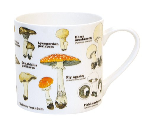 Gift Republic Multi Mushroom Bone China Ecologie Mug