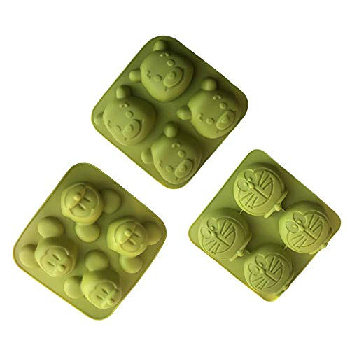 Silicone Baking Molds Cake Molds Chocolate Desserts Mold for Kitchen DIY Baking Tools Making Soap Candle Muffins Chocolates Decoration