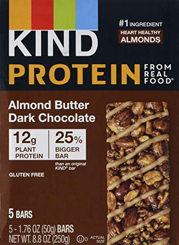 KIND Protein Almond Butter Dark Chocolate 8oz Pack Of 5