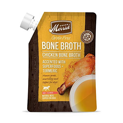 Merrick Grain Free Chicken Bone Broth Wet Dog Food 16 oz_ Merrick Grain Free Chicken Bone Broth Wet Dog Food 16 oz_