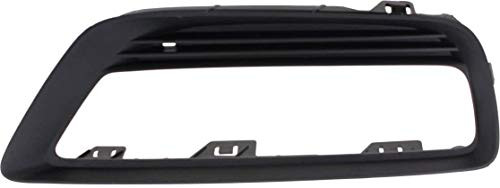 I-Match Auto Parts Right Passenger Side Fog Lamp Bezel Replacement For 2013-2015 Honda Accord 4DR Sedan HO1039111 71102T2AA10 Black