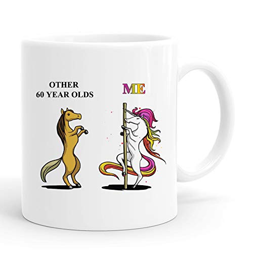 joey 60th Birthday Gifts for Women Funny 11 oz Other 60 Year Old Me Mug 1959 60 Year Old Birthday Gifts Coffee Mugs for Her Friend Mom Sister Daughter Wife Coworker