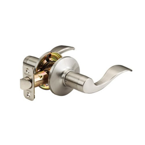 Master Lock WL0415 Wave Lever Passage Door Lock, Satin Nickel