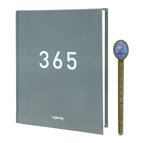 365 Days Journal Hardcover Notebook Daily Bible Study Memo Travel Diary Life Records Writing Planner Agenda Notepad Sketchbook Scrapbook Personal Daily Weekly Monthly Planner Calendar Organizer