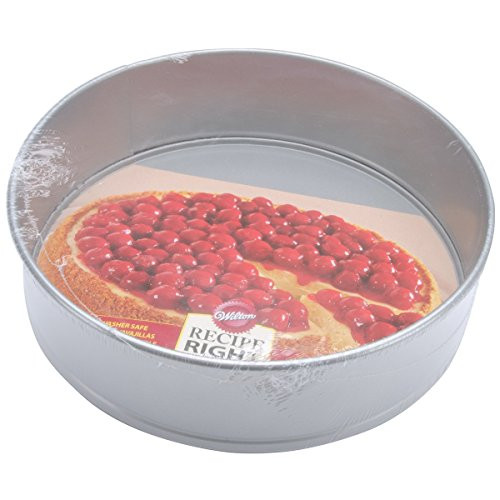 Wilton Recipe Right Non-Stick Springform Cake Pan, 10-Inch Wilton Recipe Right Non-Stick Springform Cake Pan, 10-Inch
