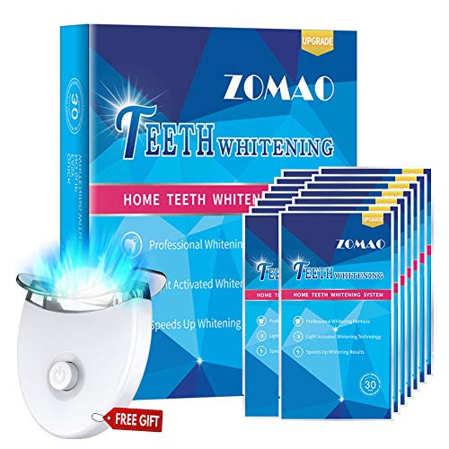 Teeth Whitening Strips Whitening Strips for Sensitive Teeth White Strips for Teeth WhiteningProfessional Teeth Whitener to Remove Stains from SmokingCoffeeTea and Wine -28 Strips - 14 Uses Teeth Whitening Strips Whitening Strips for Sensitive Teeth White Strips for Teeth WhiteningProfessional Teeth Whitener to Remove Stains from SmokingCoffeeTea and Wine -28 Strips - 14 Uses