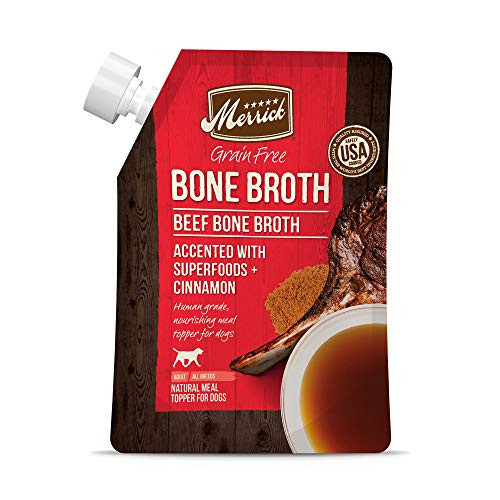 Merrick Grain Free Beef Bone Broth Wet Dog Food 16 oz_ Merrick Grain Free Beef Bone Broth Wet Dog Food 16 oz_