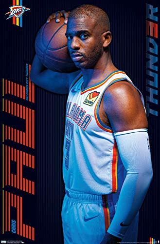 Trends International NBA Oklahoma City Thunder - Chris Paul 19 Wall Poster 22_375 x 34 Premium Unframed Version