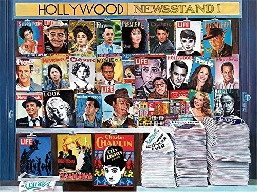 Ken Keeley Hollywood Newsstand Jigsaw Puzzle
