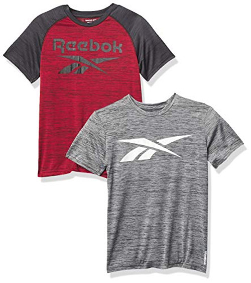 Reebok Boys LS T-Shirt RED Pepper 6 Reebok Boys LS T-Shirt RED Pepper 6