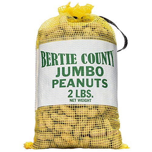 Bertie County Jumbo Raw Peanuts in Shell 2lb Great for Boiling