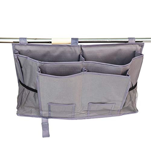 Bleiou Bedside Storage Hanging Bag Oxford Cloth Dormitory Bedside Storage Caddy Bag for Bunk Dorm Room Bed Rails Baby Cart Baby Bed Gray Bleiou Bedside Storage Hanging Bag Oxford Cloth Dormitory Bedside Storage Caddy Bag for Bunk Dorm Room Bed Rails Baby Cart Baby Bed Gray