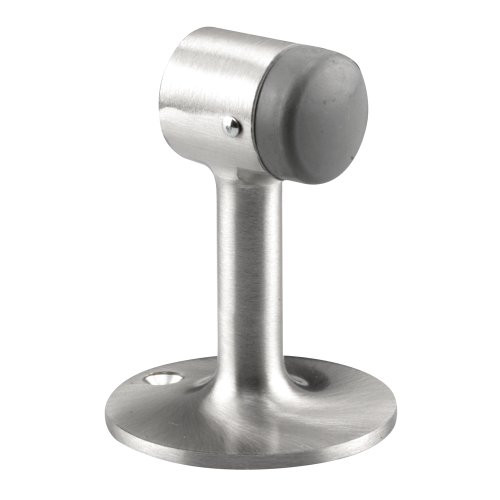 Prime-Line Products J 4547 Door Stop, Floor Mount, 1 Hole, Brushed Chrome Cast Brass Prime-Line Products J 4547 Door Stop, Floor Mount, 1 Hole, Brushed Chrome Cast Brass