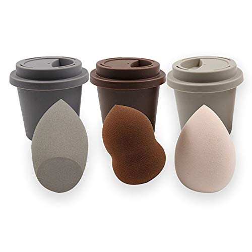 2Sonder Beauty SpongeBeauty Blender Makeup Blender Set of 3 Foundation Blending Sponge Flawless for Liquid Cream and Powder Multifunctional Makeup Sponges 2Sonder Beauty SpongeBeauty Blender Makeup Blender Set of 3 Foundation Blending Sponge Flawless for Liquid Cream and Powder Multifunctional Makeup Sponges