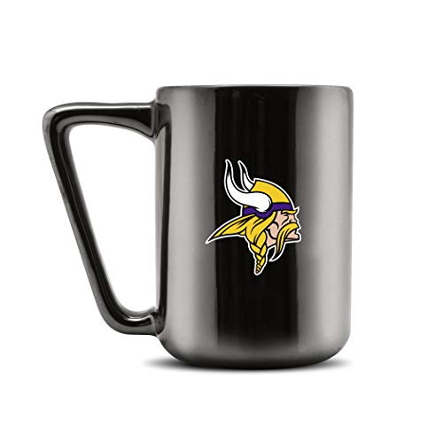 Duck House NFL Minnesota Vikings Ceramic Coffee Mug - Metallic Black 16oz Duck House NFL Minnesota Vikings Ceramic Coffee Mug - Metallic Black 16oz