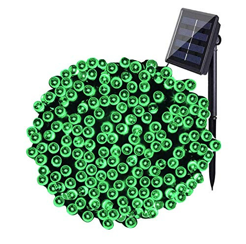 MAOKOT Solar String Lights 1Pack 72FT 200 LED Solar Powered String Lights 8 Modes Waterproof Outdoor Solar Christmas Lights for Garden Party Wedding Yard DecorGreen MAOKOT Solar String Lights 1Pack 72FT 200 LED Solar Powered String Lights 8 Modes Waterproof Outdoor Solar Christmas Lights for Garden Party Wedding Yard DecorGreen
