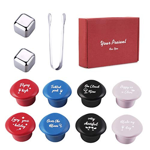 Wine Stoppers for Wine Bottles Rubber Funny Nurse Wine Bottle Stoppers Cute Decorative Flat Wine Stoppers to Preserve Wine and Beer FreshBest Wine Accessories Gifts for Women
