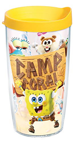 Tervis Nickelodeon - SpongeBob SquarePants Insulated Tumbler 16oz - Tritan Camp Coral