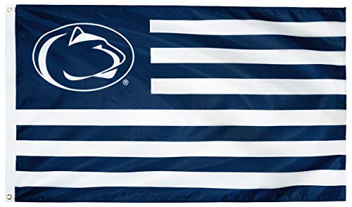XIFAN Premium Flag for Penn State Nittany Lions University Team Stars and Stripes Banner 3x5 Ft for Indoor Outdoor Decoration