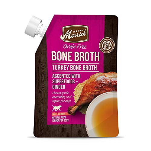 Merrick Grain Free Turkey Bone Broth Wet Dog Food 16 oz_ Merrick Grain Free Turkey Bone Broth Wet Dog Food 16 oz_