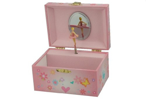 Musicbox Kingdom Jewelry Box with Unicorn Motive with Well Known Melody Decorative Item