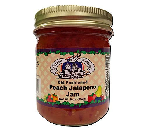 Amish Wedding Jam Peach Jalapeno - 9 oz - 2 Jars Amish Wedding Jam Peach Jalapeno - 9 oz - 2 Jars