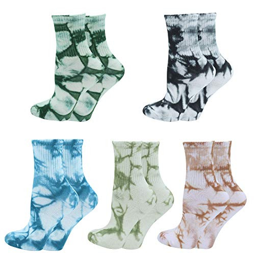 Bienvenu Kids Socks Tie Dye Socks for Boys Girls Funny Cute Dress Novelty Socks Soft Cotton Crew Socks Children Socks 5 Pairs Black Blue Bienvenu Kids Socks Tie Dye Socks for Boys Girls Funny Cute Dress Novelty Socks Soft Cotton Crew Socks Children Socks 5 Pairs Black Blue