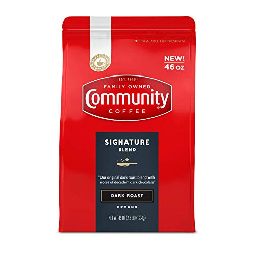Community Coffee Signature Blend Dark Roast Ground 46 oz Bag Community Coffee Signature Blend Dark Roast Ground 46 oz Bag