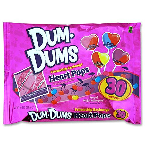 Dum Dums Heart Pops 30ct 2 pack Dum Dums Heart Pops 30ct 2 pack