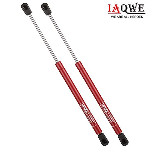 108N24Lbs 14 Inch Gas Struts Shocks C16-06389 Lift Support for Camper Shell Tool Box Bed Lid Truck Topper Window 2pcs by IAQWE Red