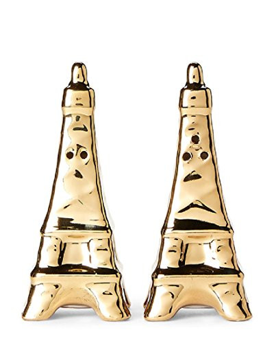 Eiffel Tower Salt and Pepper Shaker by Hazel and Co.