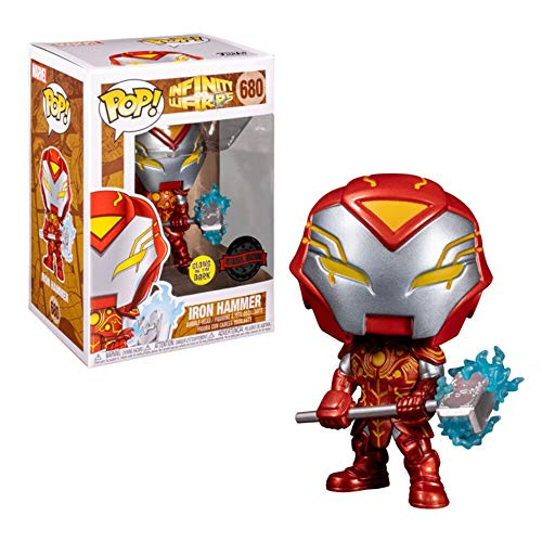 POP! Funko Marvel Infinity Warps Iron Hammer GITD 680 POP! Funko Marvel Infinity Warps Iron Hammer GITD 680